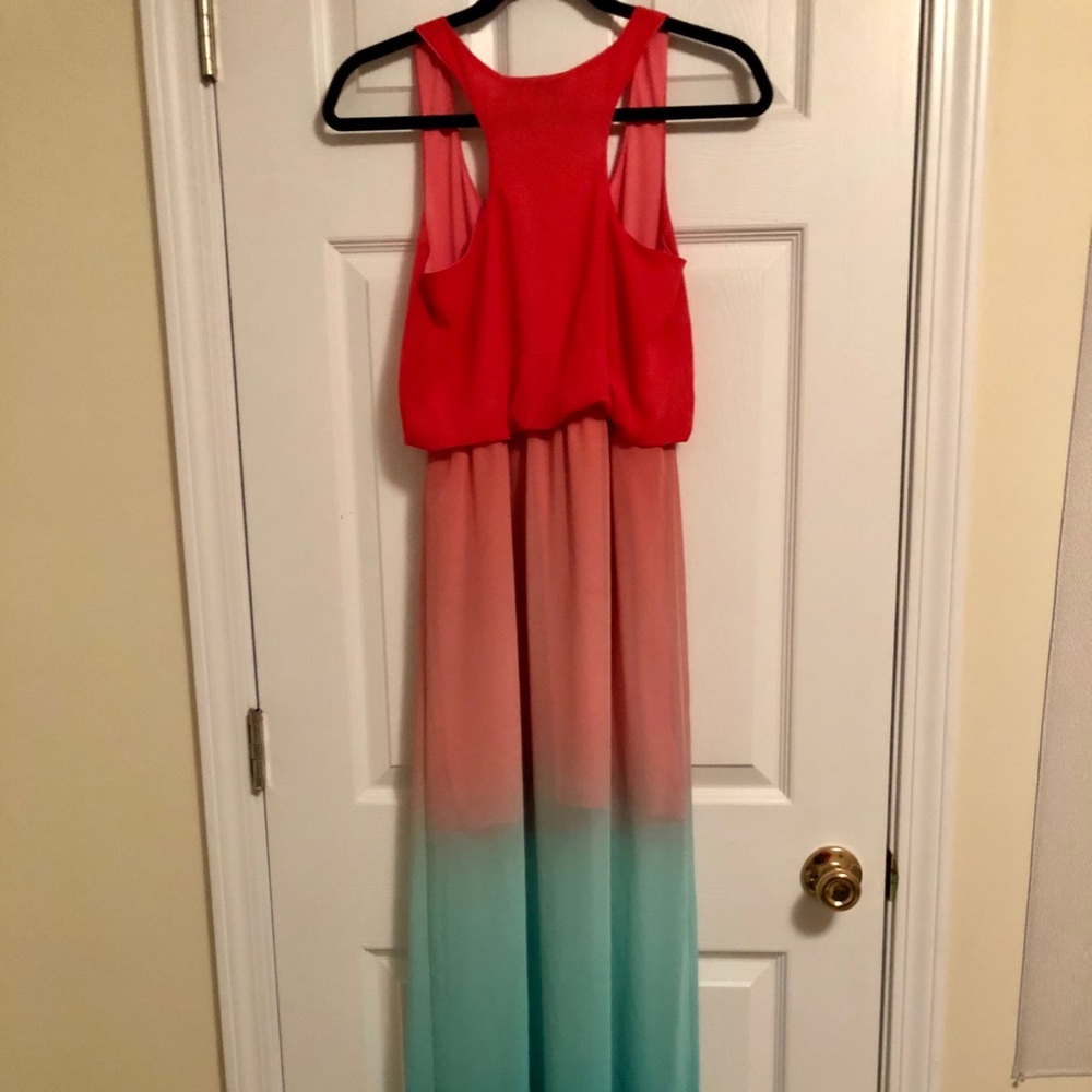 ☘️☘️ Cotton candy shear skirt maxi dress - Picture 6 of 6